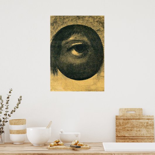 Odilon Redon Artwork, Vision Card, Poster (Küche)