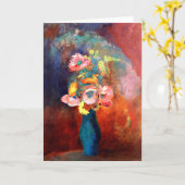 Odilon Redon - ätherischer Vase Blumen Karte (Gelbe Blume)