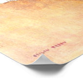 Odilon Redon - Black Poppy Poster (Ecke)