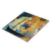 Odilon Redon - Blume Wolken Fliese (Seite)