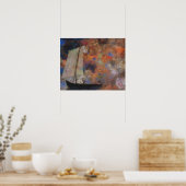 Odilon Redon , Blume Wolken , Malerei Poster (Küche)