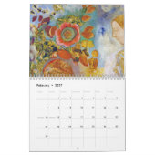 Odilon Redon Blumen Kalender (Feb 2027)