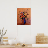 Odilon Redon - Blumenstrauß Poster (Küche)