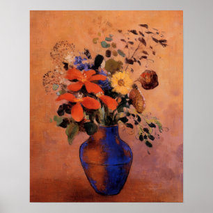 Odilon Redon - Blumenstrauß Poster