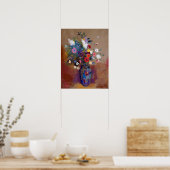 Odilon Redon Bouquet von Blume Poster (Küche)