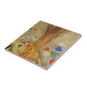 Odilon Redon Buddha in seiner Jugend Fliese (Seite)