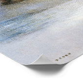 Odilon Redon, closed eyes 1890  Poster (Ecke)