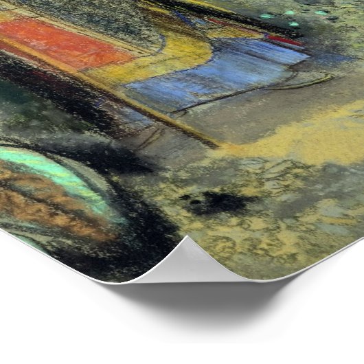 Odilon Redon Der Buddha Poster (Ecke)