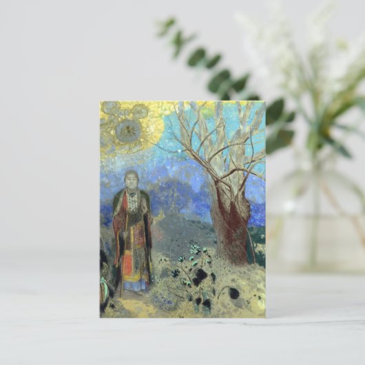 Odilon Redon Der Buddha Postkarte (Stehend Vorderseite)
