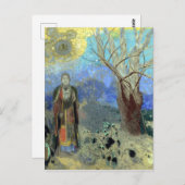 Odilon Redon Der Buddha Postkarte (Vorne/Hinten)