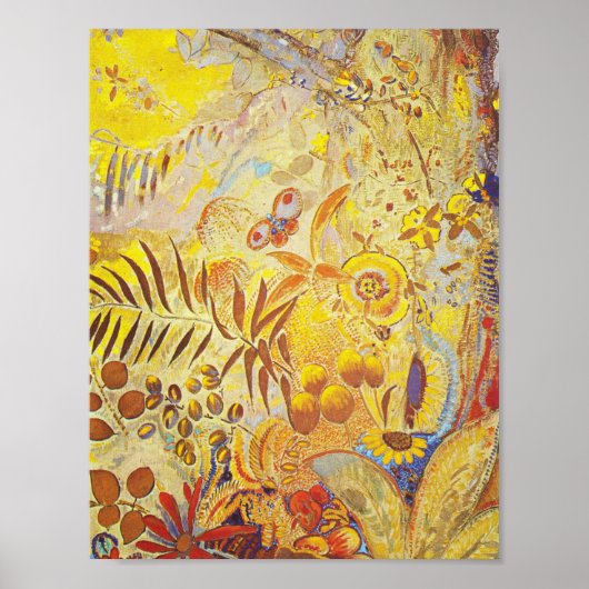 Odilon Redon - Der Tag Poster (Vorne)