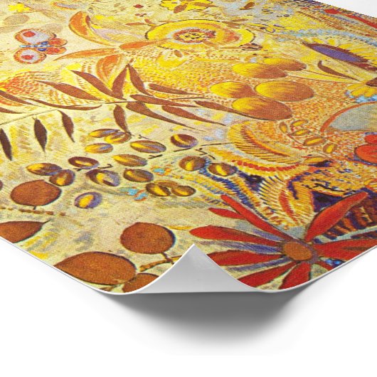 Odilon Redon - Der Tag, Poster (Ecke)