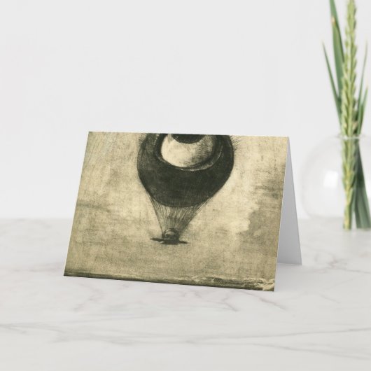 Odilon Redon Edgar Allan Poe Karte (Vorderseite)