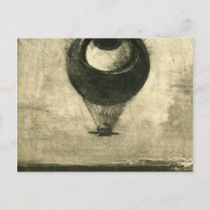 Odilon Redon Edgar Allan Poe Postkarte