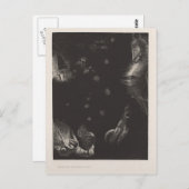 Odilon Redon-Einwohner von Ländern des Ozeans Postkarte (Vorne/Hinten)