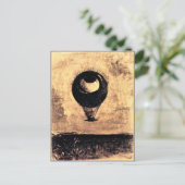Odilon Redon - Eye Balloon Postkarte (Stehend Vorderseite)