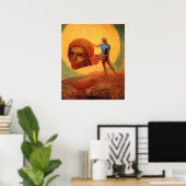 Odilon Redon - Figur, berühmtes Gemälde, Poster (Heimbüro)