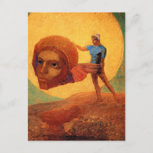 Odilon Redon - Figur, berühmtes Gemälde, Postkarte