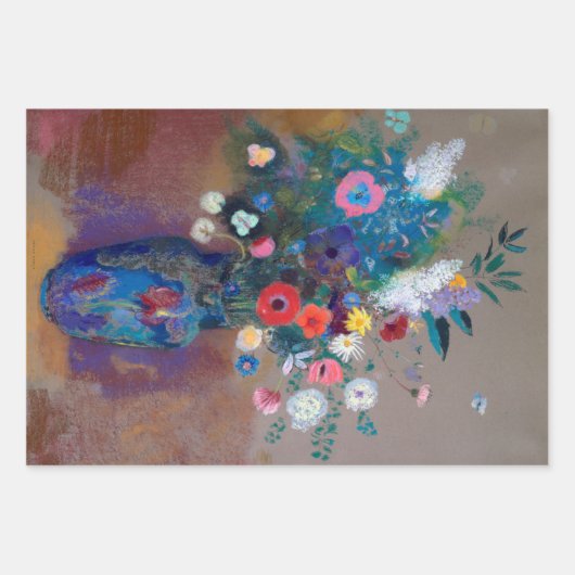 Odilon Redon, Floral Geschenkpapier Set (Vorderseite 3)
