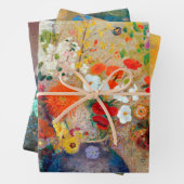 Odilon Redon, Floral Geschenkpapier Set (Beispiel)