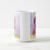 Odilon Redon, geschlossene Augen 1889 Kaffeetasse (Mittel)
