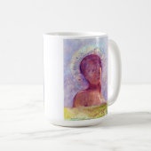 Odilon Redon, geschlossene Augen 1889 Kaffeetasse (VorderseiteRechts)