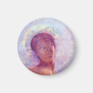 Odilon Redon, geschlossene Augen 1889 Magnet