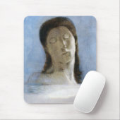 Odilon Redon, geschlossene Augen 1890  Mousepad (Mit Mouse)