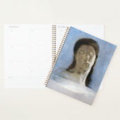 Odilon Redon, geschlossene Augen 1890 Planer (Anzeige)