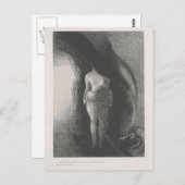 Odilon Redon - Ich bin immer noch die große Isis Postkarte (Vorne/Hinten)