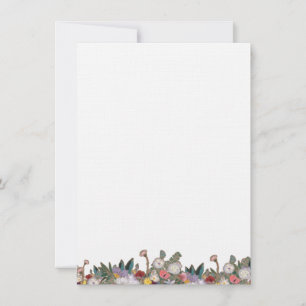 Odilon Redon Inspirierte Blumengrenzgrenze Mitteilungskarte