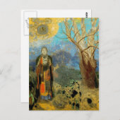 Odilon Redon - Le Bouddha Postkarte (Vorne/Hinten)