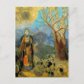 Odilon Redon - Le Bouddha Postkarte (Vorderseite)
