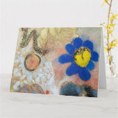 Odilon Redon - Meeresflora unter Wasser Karte (Gelbe Blume)