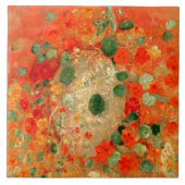 Odilon Redon - Nasturtien Fliese (Vorderseite)
