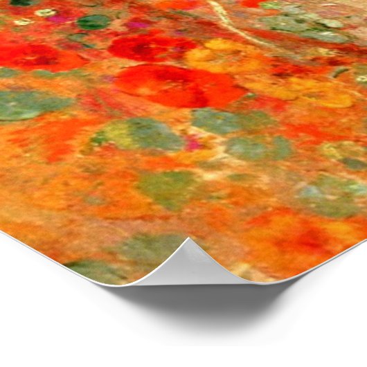 Odilon Redon - Nasturtien Poster (Ecke)