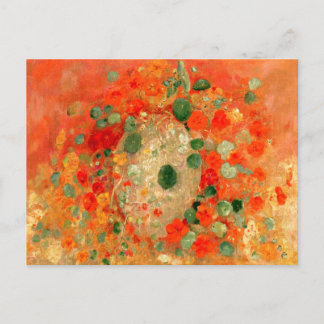 Odilon Redon - Nasturtien Postkarte