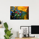 Odilon Redon - Ophelia Poster (Heimbüro)