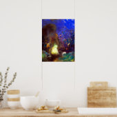 Odilon Redon Roger und Angelica Poster (Küche)