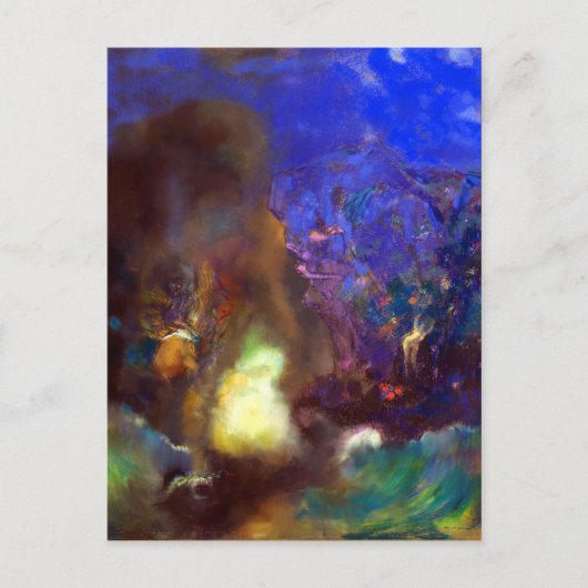 Odilon Redon Roger und Angelica Postkarte (Vorderseite)