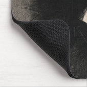 Odilon Redon. Rüstung. Dunkle Frau Gesicht. Symbol Mousepad (Ecke)