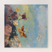 Odilon Redon, Schmetterlinge, 1910 Puzzle (Horizontal)