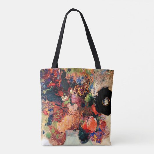 Odilon Redon - Schwarzer Mohn Tasche (Rückseite)