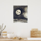 Odilon Redon, Seltsame Blume Poster (Küche)
