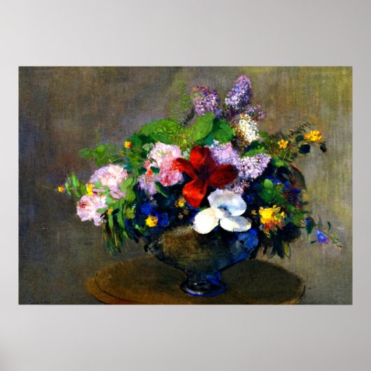 Odilon Redon - The Black Bowl Poster (Vorne)