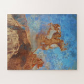 Odilon Redon The Chariot von Apollo Poster Puzzle (Horizontal)