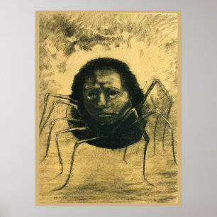 Odilon Redon - The Cry Spider, Poster