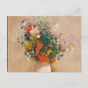 Odilon Redon - Vase Of Flowers Feiertagspostkarte