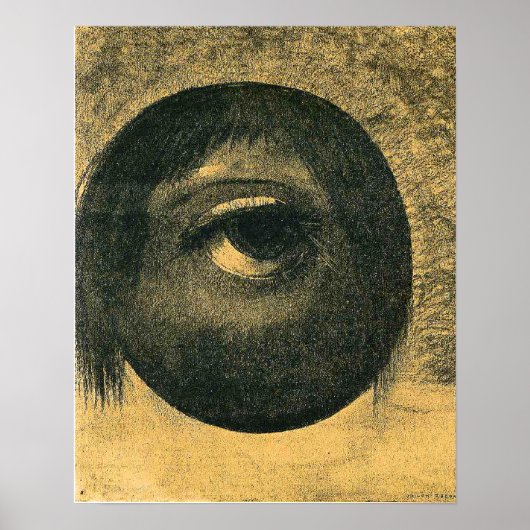 Odilon Redon - Vision, 1883, Poster (Vorne)