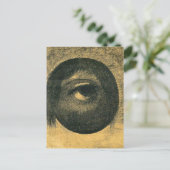 Odilon Redon - Vision, 1883, Postkarte (Stehend Vorderseite)
